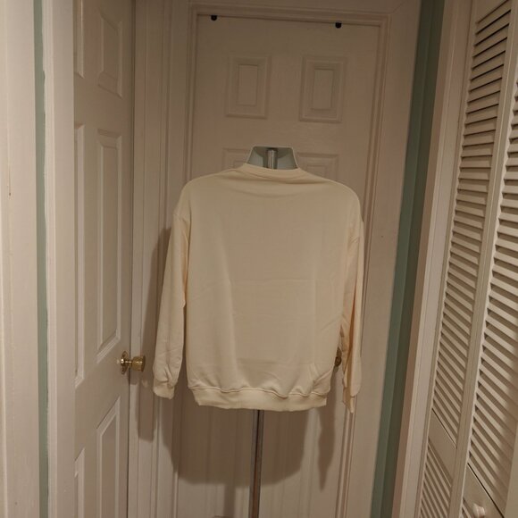 Rauw Alejandro Sweater Beige Men's Size S Graphic Top - Picture 5 of 6